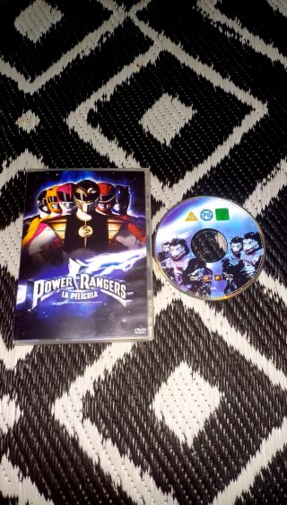 POWER RANGER LA PELÍCULA: DVD SÚPER DESCATALOGADO