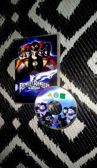 POWER RANGER LA PELÍCULA: DVD SÚPER DESCATALOGADO