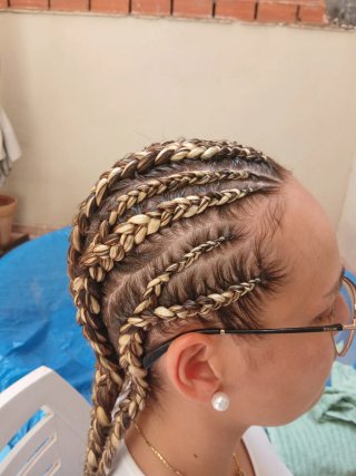 Trenzas Africanas con extensiones