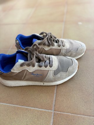 Zapatillas Pepe Jeans Beige Talla 41
