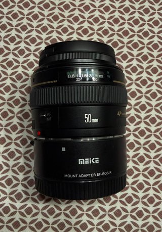 Canon EF 50mm f/1.4 USM Objetivo