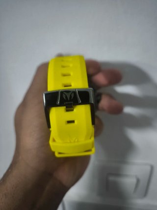 Reloj TechnoMarine TM-220021 Negro Amarillo