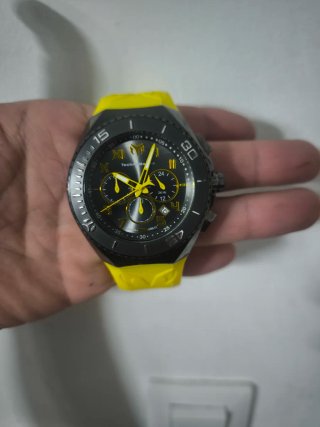 Reloj TechnoMarine TM-220021 Negro Amarillo
