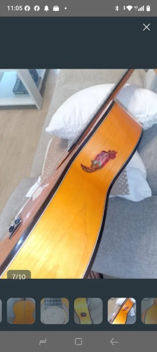 Guitarra Flamenca autoamplificada