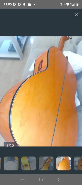 Guitarra Flamenca autoamplificada