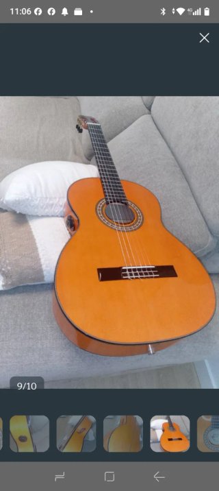 Guitarra Flamenca autoamplificada