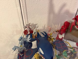 Figuras Pokémon Groudon Greninja Kyogre