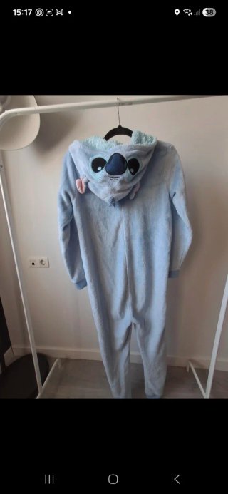 Pijama Mono Lilo & Stitch Azul 13 años 153cm