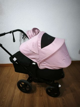 Bugaboo Donkey 3 Negro y Rosa