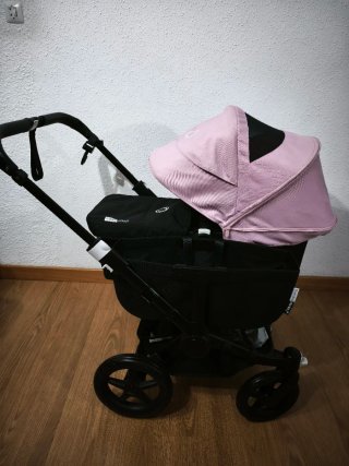 Bugaboo Donkey 3 Negro y Rosa