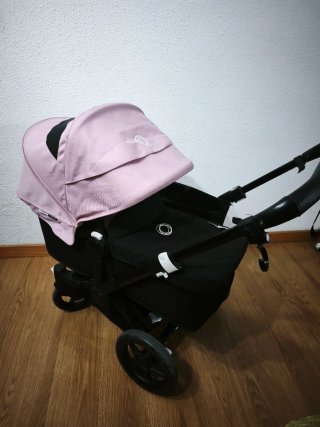 Bugaboo Donkey 3 Negro y Rosa