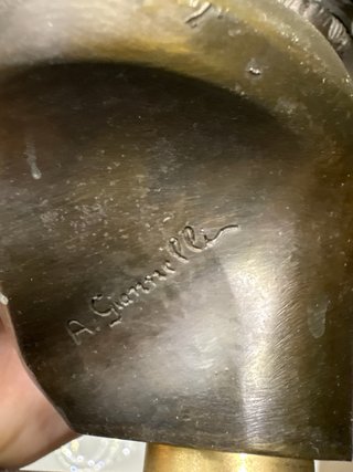 Bustos de Bronce A. Giannelli (Pareja)