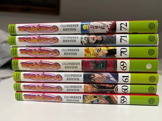 Manga Naruto, 7 Tomos