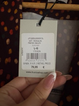 Mono estampado lunares