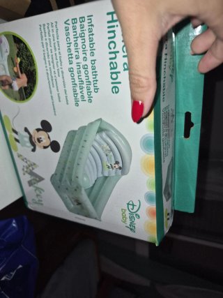 Bañera Hinchable Mickey Mouse Bebé