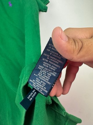 Polo Ralph Lauren Verde Mujer Talla L