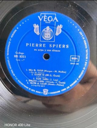 Vinilo 10 Baile con Pierre Spiers