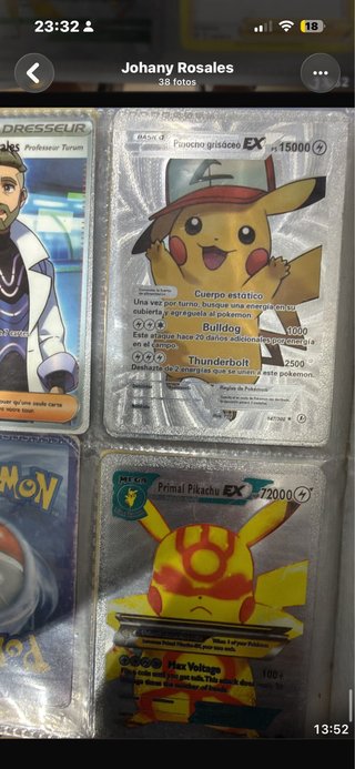 Pokémon Pikachu EX y Primal Pikachu EX