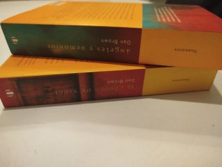 Pack 2 Libros Dan Brown: Código Da Vinci + Ángeles