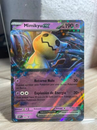 Carta Pokémon Mimikyu EX 🇪🇦