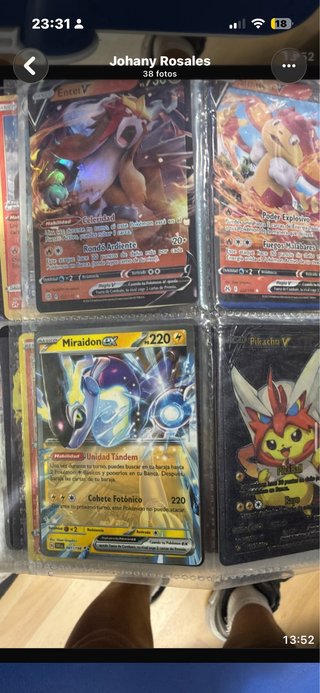 Colección Cartas Pokémon V/VMAX