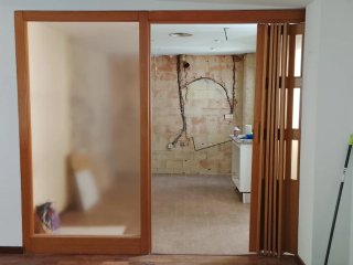 Cristal grande para pared
