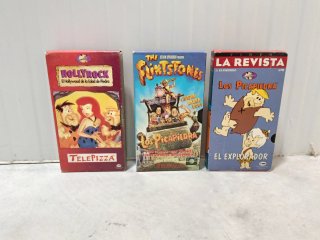 Lote VHS Los Picapiedra