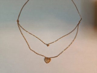 Conjunto Folli Follie Cadena y Pulsera Oro Rosa