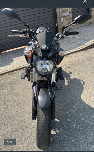 Yamaha MT-07 Negra A2 2014