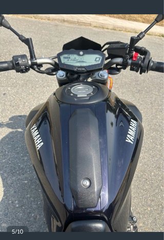 Yamaha MT-07 Negra A2 2014