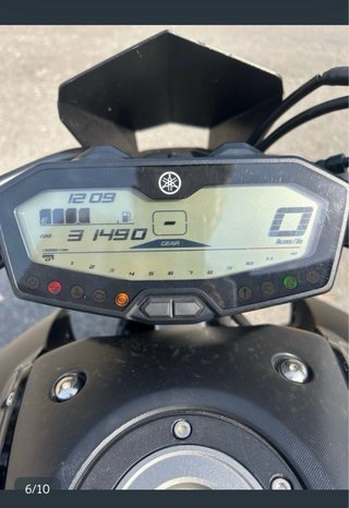 Yamaha MT-07 Negra A2 2014