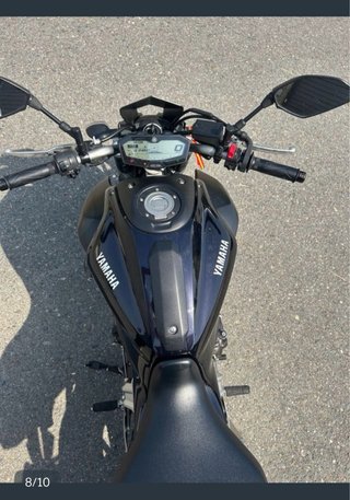Yamaha MT-07 Negra A2 2014