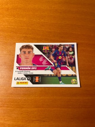 Cromo Fermín López LaLiga Panini 2023