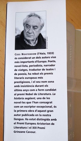 CEES NOOTEBOOM LA HISTORIA SEGÜENT