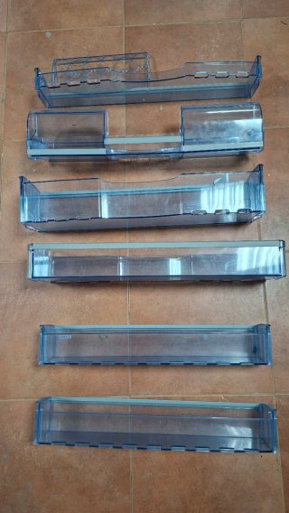Cajones y lejas de frigorífico
