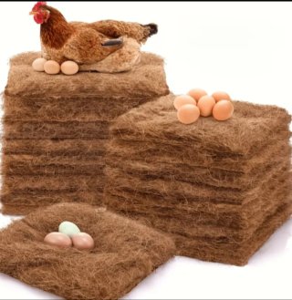 8 Tapetes Césped Artificial Gallinero