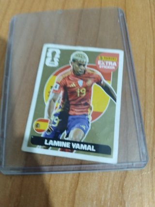 Carta Lamine Yamal Panini Extra Sticker