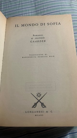 Il mondo di Sofia (Gaja Scienza) (Italian Edition)