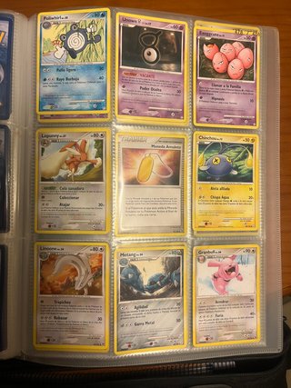 Lote Cartas Pokémon: Slowking, Seedot, Numel, etc.