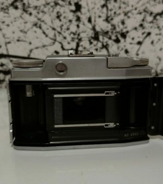 Cámara Agfa Vintage Plata y Negra