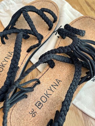 Sandalias Bokyna Soulmate negras talla 36
