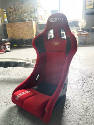 Baquet Sparco REV Rojo