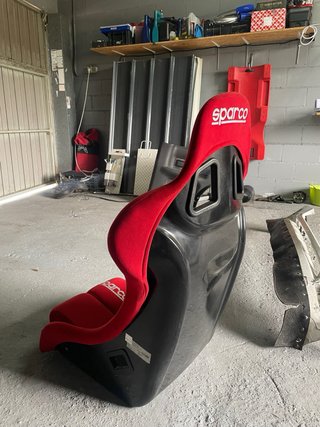 Baquet Sparco REV Rojo