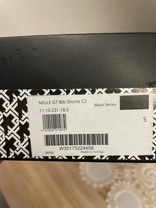 Culotte Assos Mille GT Bib Shorts C2 Talla S