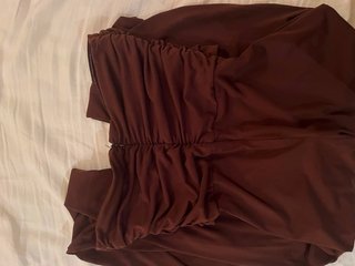Tuta intera Bershka marrone