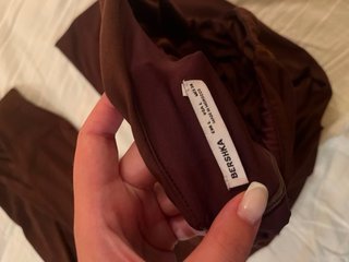 Tuta intera Bershka marrone