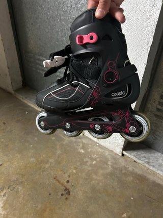 Patines Oxelo Talla 37 Negros
