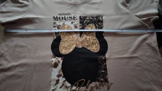 Camiseta Minnie Mouse Beige 52/54