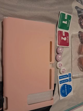 Kit Accesorios Nintendo Switch Rosa