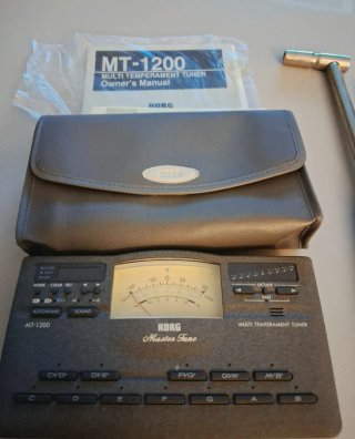 Set di accordatura per pianoforte Korg MT-1200 K&M 16700